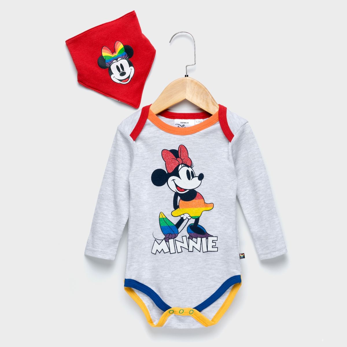 MINNIE - Body 2 Piezas Minnie Algodón Bebé Niña