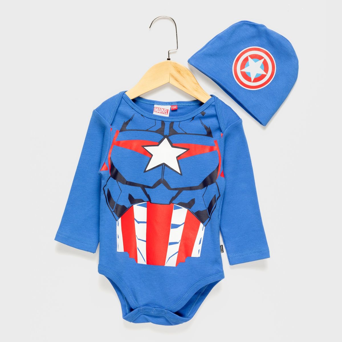 AVENGERS - Body 2 Piezas Algodón Bebé Niño