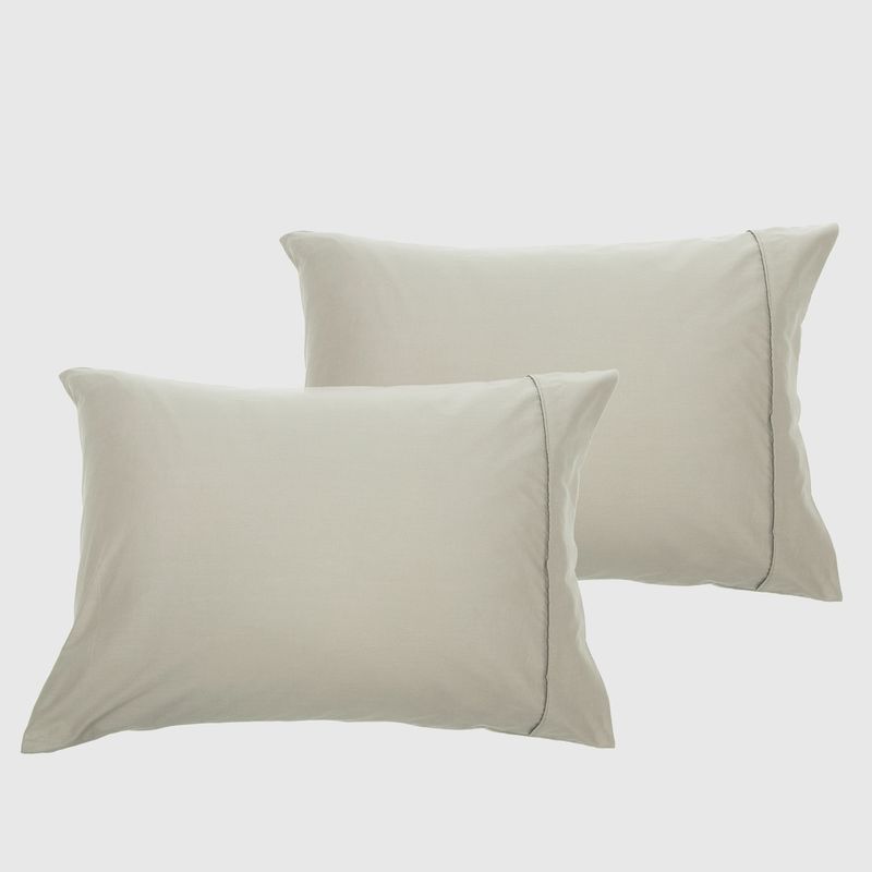 MICA - Set de 2 Fundas de Almohada Mica Algodón 180 Hilos