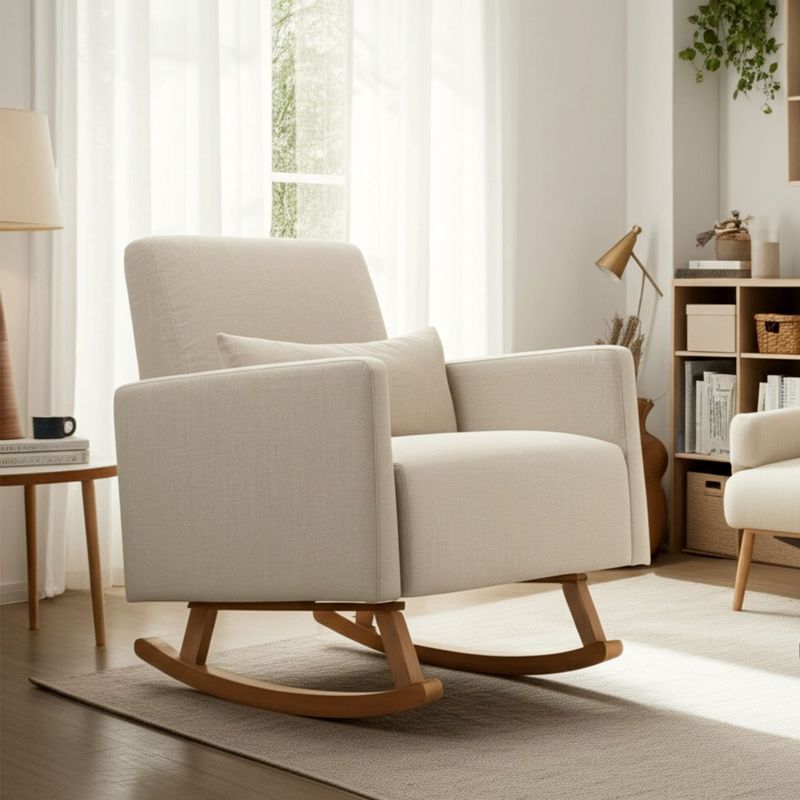 MICA KIDS - Sillón De Lactancia Mecedora Milo Poliéster Mica Kids