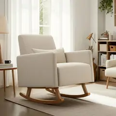 MICA KIDS - Sillón Maternal Mecedora Milo Poliéster