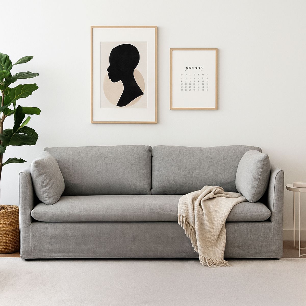 BASEMENT HOME - Sofá Cama Clara 3 Cuerpos Basement Home