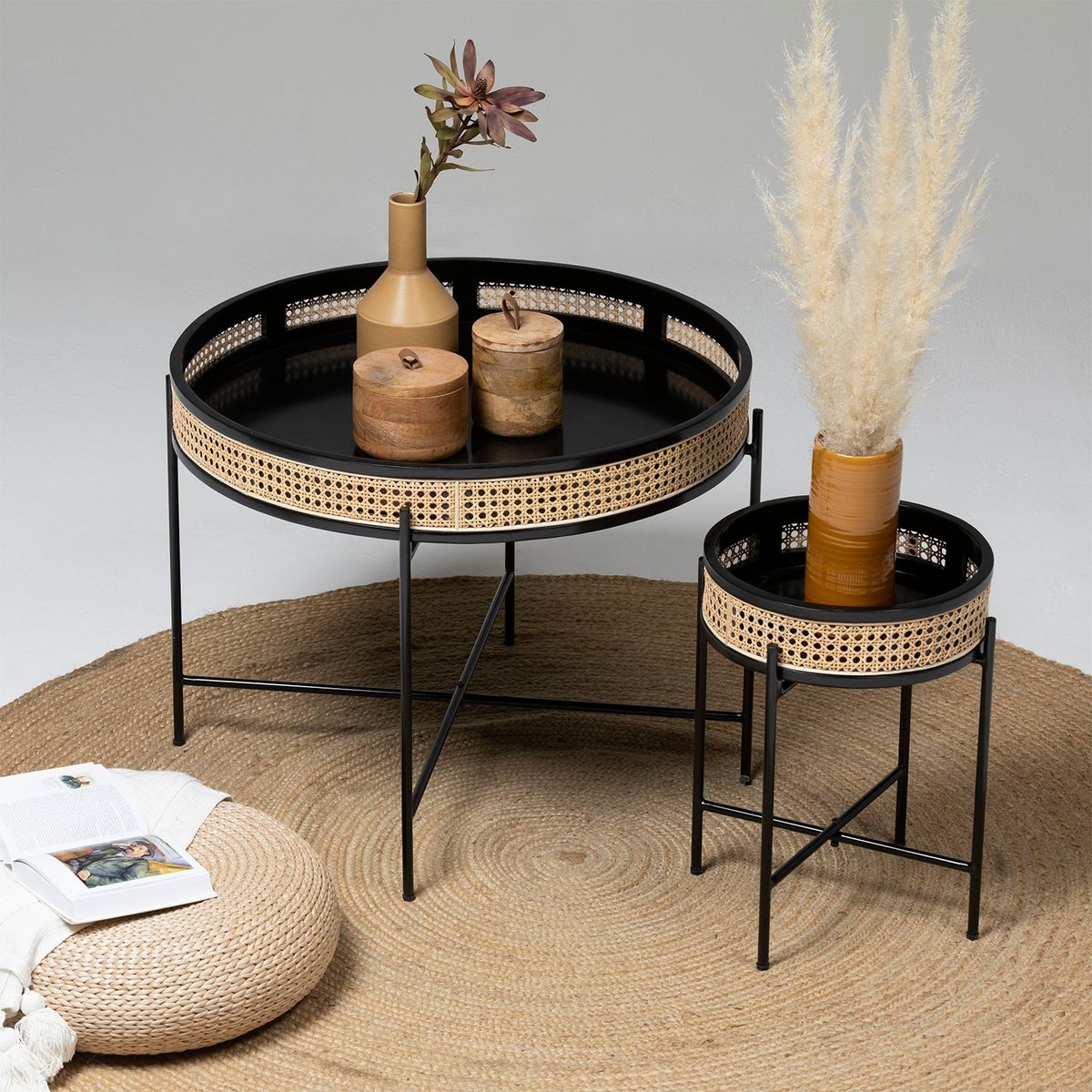 BASEMENT HOME - Mesa de Centro Redonda Basement Home