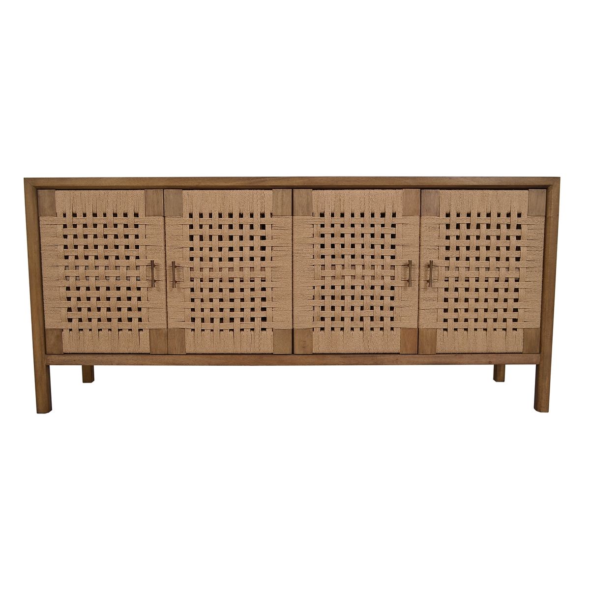 BASEMENT HOME - Buffet Basement Home Baltazar 4 Puertas Madera Natural