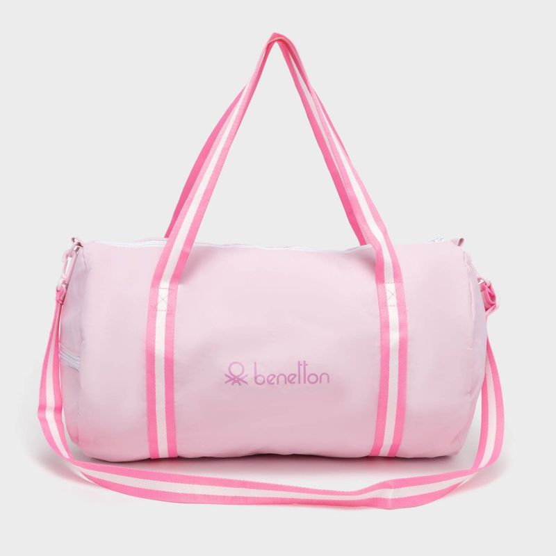 BENETTON - Bolso Rosado Benetton