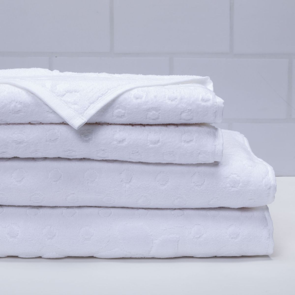 ROBERTA ALLEN - Set 4 Toallas 100% Algodón Roberta Allen