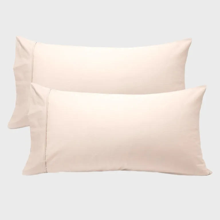 Set 2 Fundas de Almohadas 180 Hilos 100% Algodón