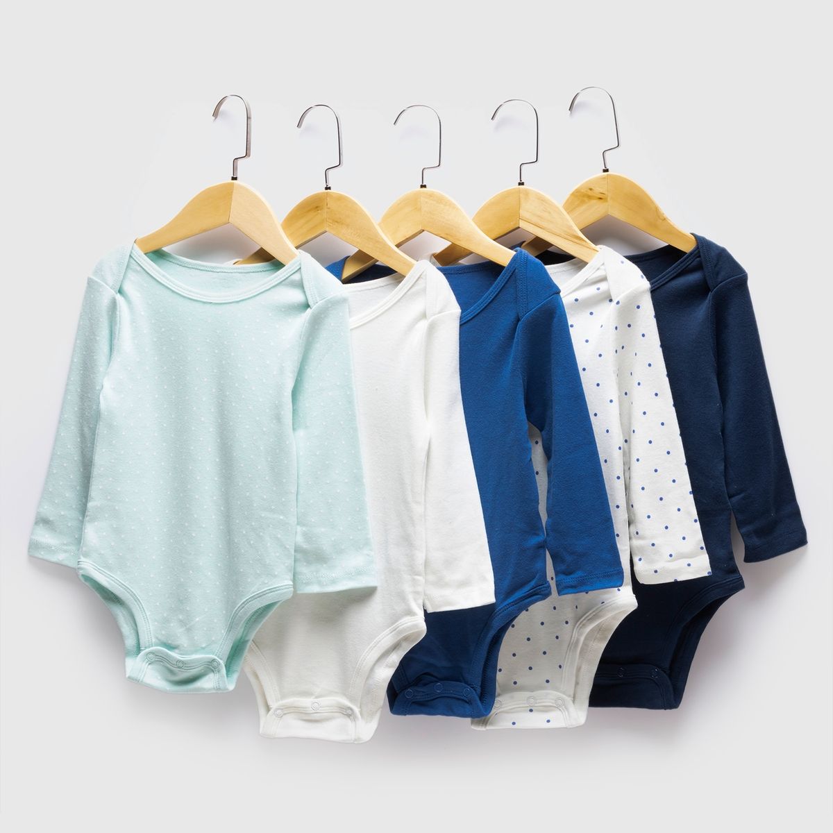 YAMP - Body Pack De 5 Unidades Algodón Bebé Niño