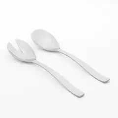 BASEMENT HOME - Set de 2 Piezas para Servir Draco Plata