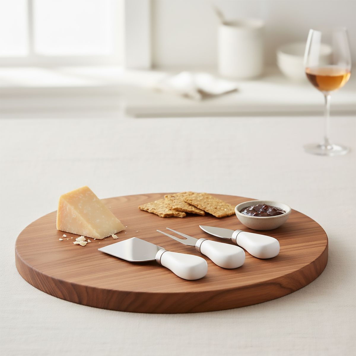 ROBERTA ALLEN - Set de Cuchillos para Untar Roberta Allen Toscana 3 Unidades Blancos