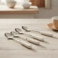 ROBERTA ALLEN - Set de 4 Cucharas Té Toscana Mango Cerámico