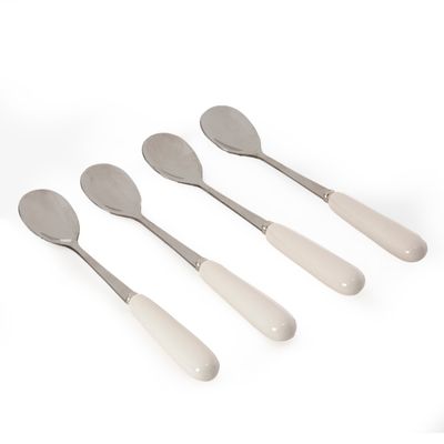 Imagen 2 del producto Set de 4 Cucharas Té Toscana Mango Cerámico