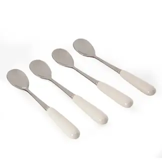 ROBERTA ALLEN - Set de 4 Cucharas Té Toscana Mango Cerámico