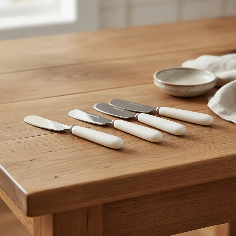 ROBERTA ALLEN - Set 4 Cuchillos Untar Aperitivo Toscana Roberta Allen