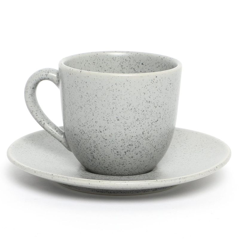 BASEMENT HOME - Taza Café 120 Ml + Plato Café Cerámica Basement Home