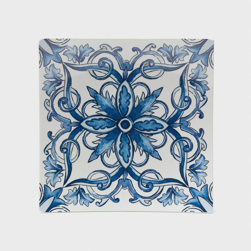 ROBERTA ALLEN - Roberta Allen Plato Playo Cuadrado Blue Mosaic
