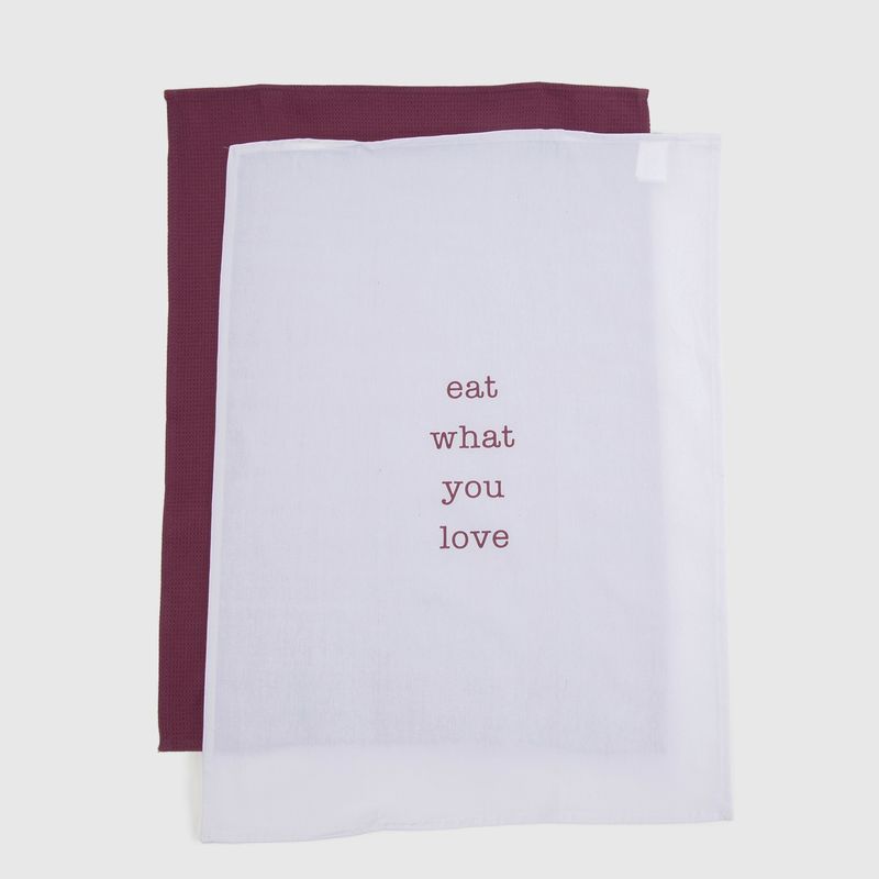 MICA - Set de 2 Paños de Cocina Estampados Mica