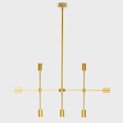 Imagen 2 del producto Lámpara Colgante Metálica Dorada 150 cm