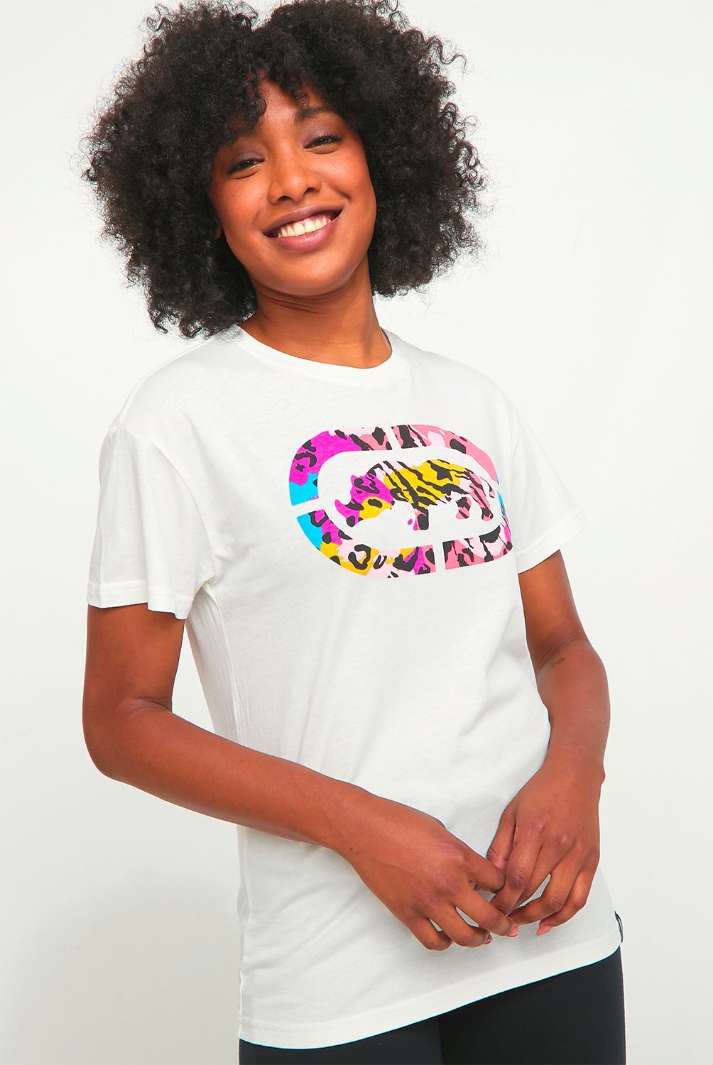 ECKO - Ecko Polera Manga Corta Mujer