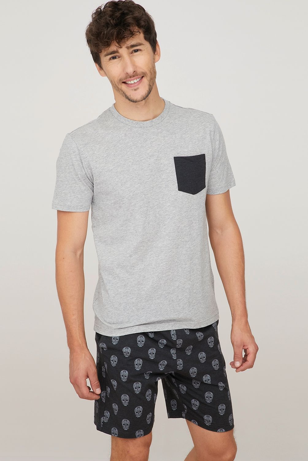 BASEMENT - Pijama Corto Hombre
