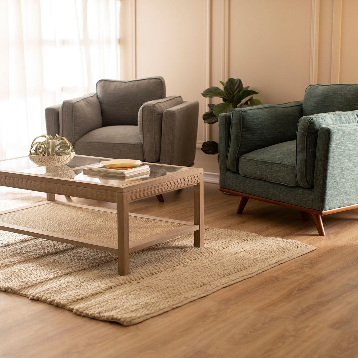 ROBERTA ALLEN - Mesa De Centro Inspiration Vidrio