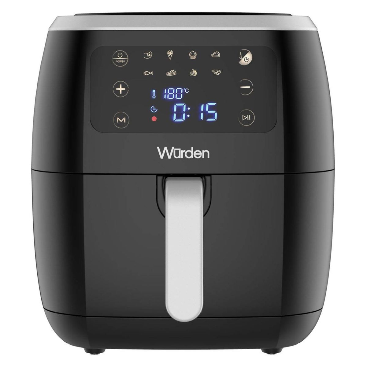 WURDEN - Freidora de Aire 6 Lts Digital WFR-SMARTFRY Wurden