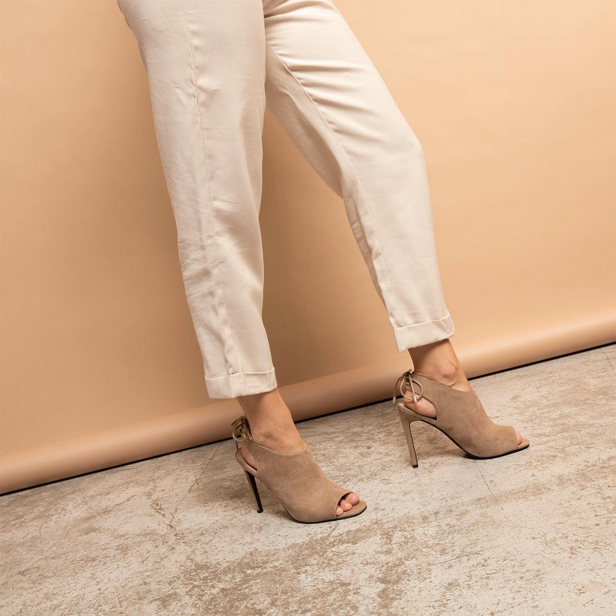 MOSSIMO - Zapato Formal Mujer Beige/Khaki Mossimo