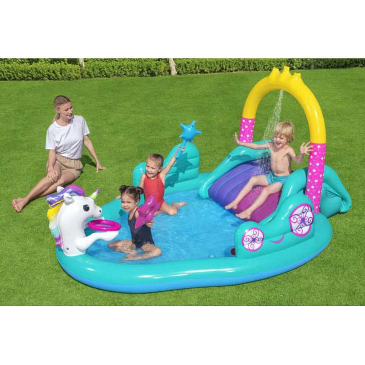 BESTWAY - Centro Juegos Acuaticos Infantil 274X198X137Cm Bestway