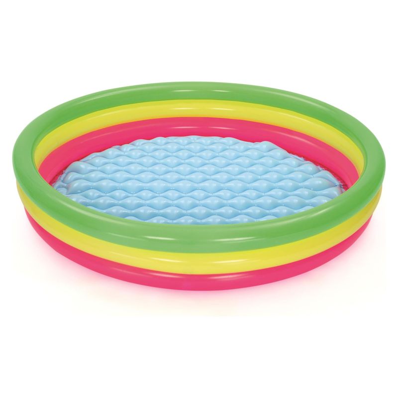 BESTWAY - Piscina Infantil 3 Aros Colores 1.52cmt X0,3 mt Bestway