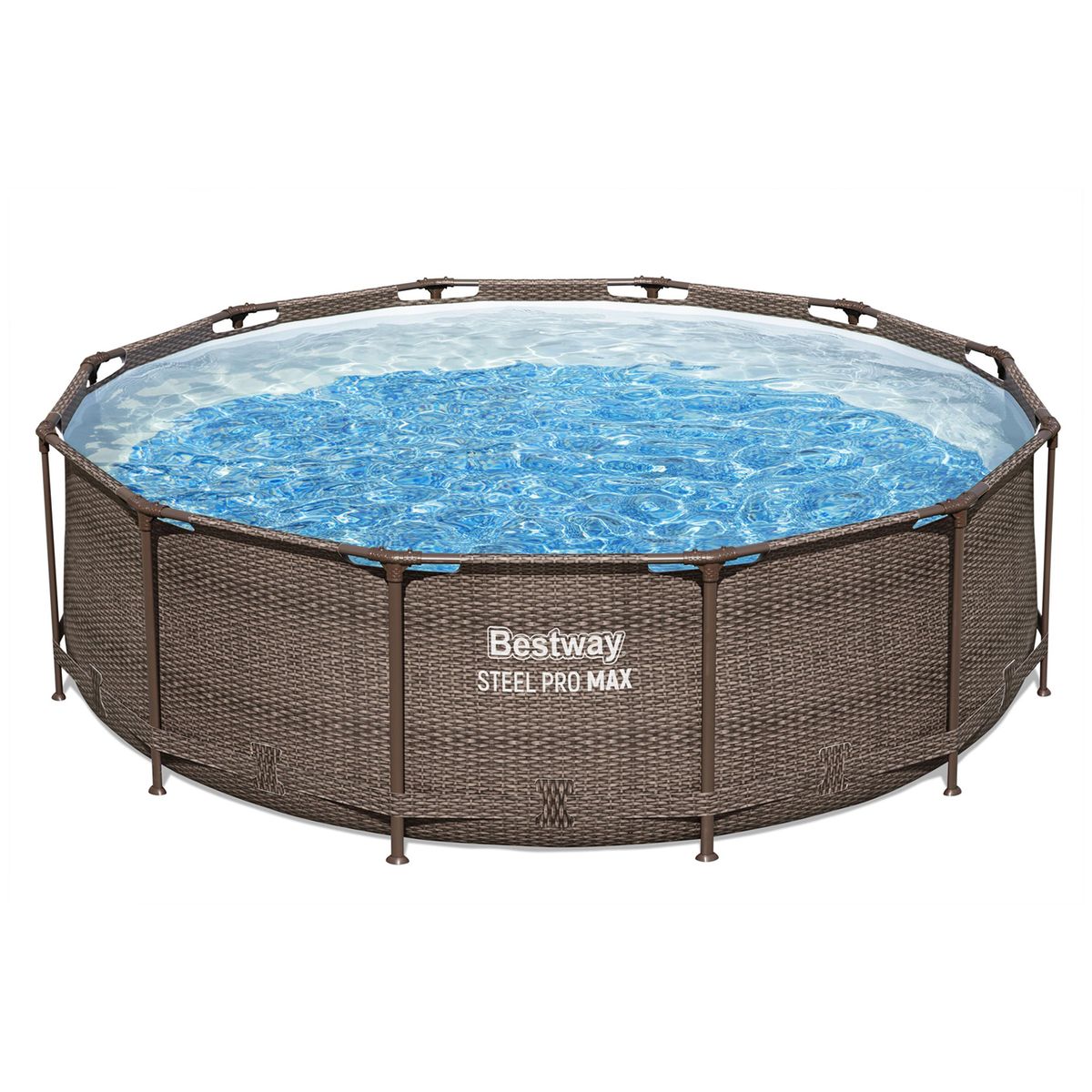 BESTWAY - Piscina Rattan 3.66Mx1.00M + Filtro Bestway
