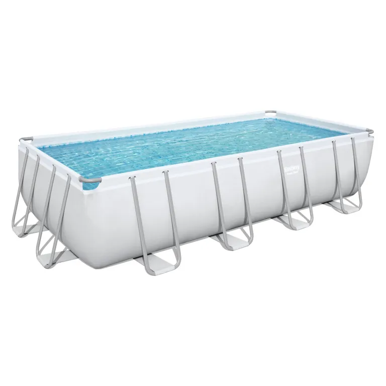 Combo Piscina Estructural Rectangular 549 x 274 x 122 cm. + Filtro + 1 Escalera de Seguridad, 1 Cubierta de Piscina, 1 Dispensador