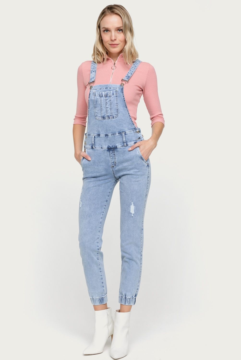 MOSSIMO - Jardinera jeans mujer