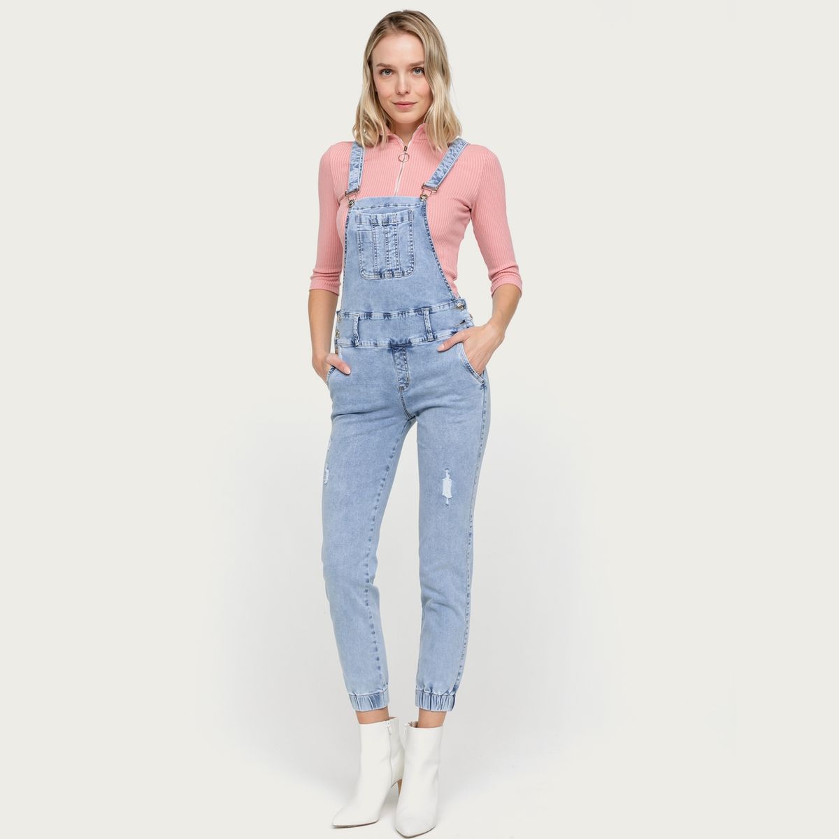 MOSSIMO - Jardinera jeans mujer