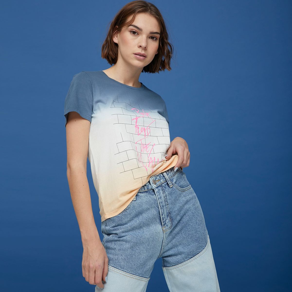 AMERICANINO - Polera Pink Floyd Mujer