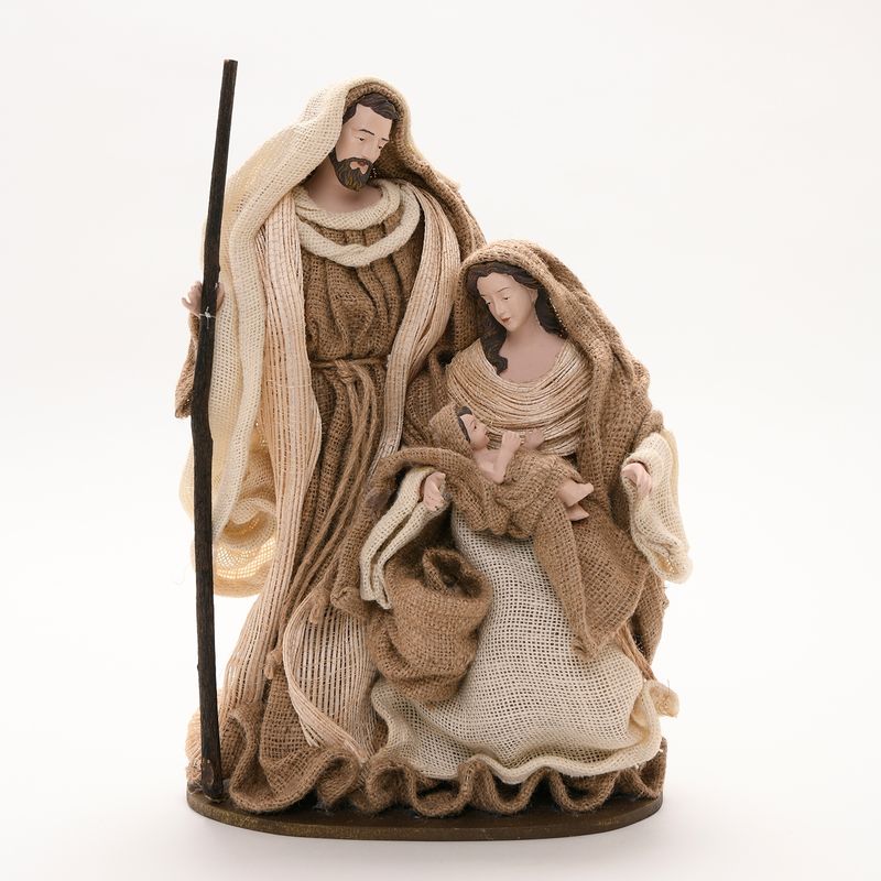 MICA - Pesebre Sagrada Familia 38 Cm Beige Mica