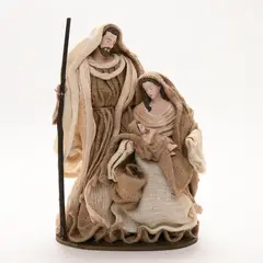 MICA - Pesebre Sagrada Familia 38 Cm Beige
