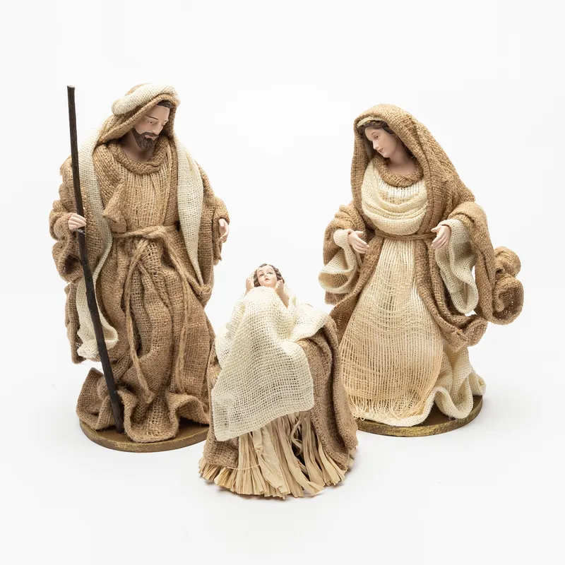 MICA - Pesebre Sagrada Familia Resina 32 Cm Mica