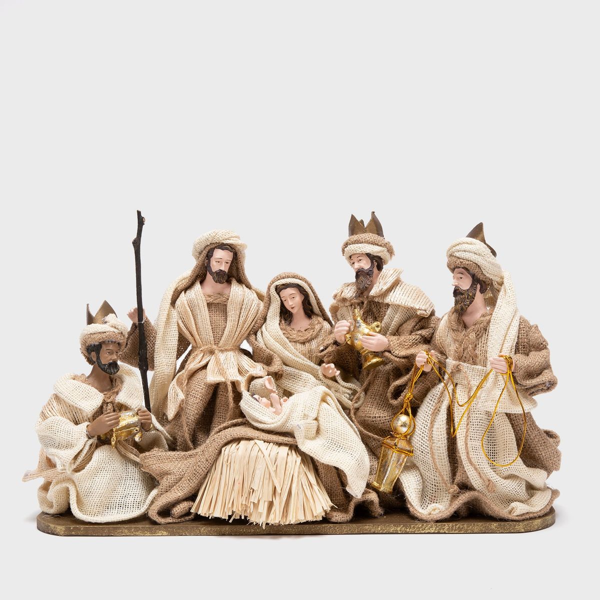 MICA - Adorno Navidad Pesebre Resina 46 Cm Mica