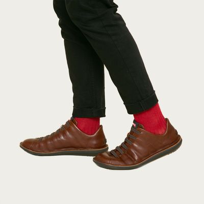 Imagen 2 del producto Zapato Hombre Beetle Café Cuero