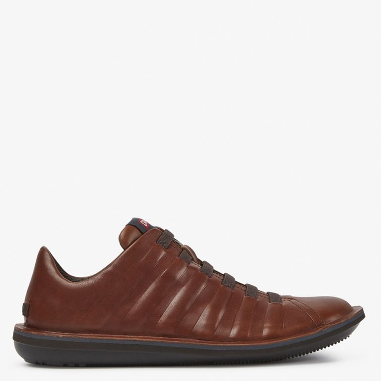 Zapato Hombre Beetle Café Cuero