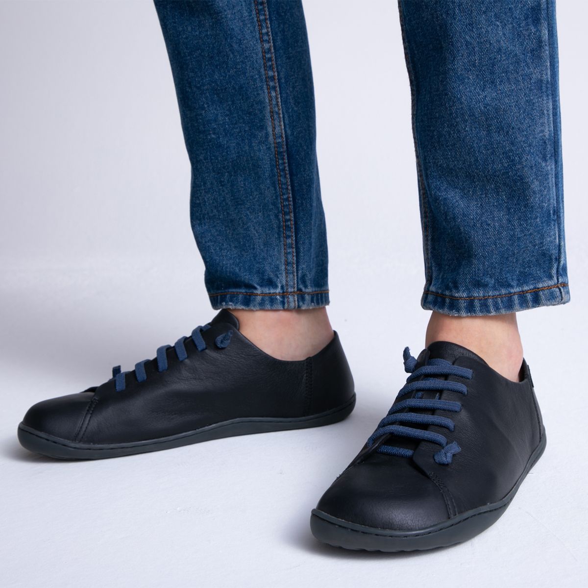 CAMPER - Zapato Casual Hombre Cuero Negro Camper