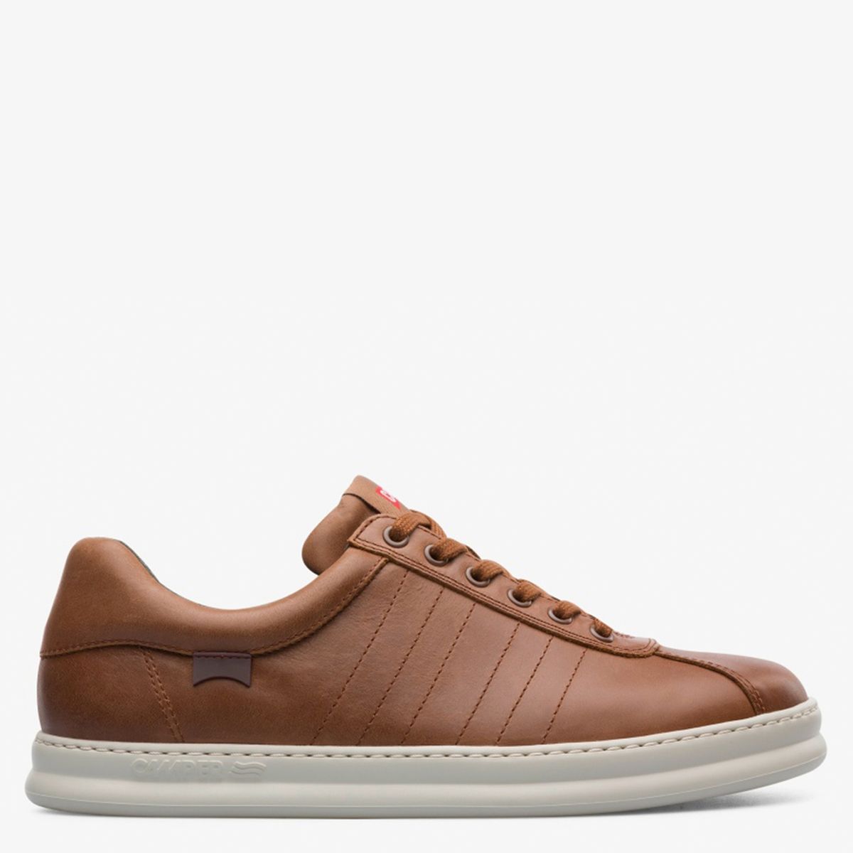 CAMPER - Zapatilla Urbana Hombre Cuero Café Camper