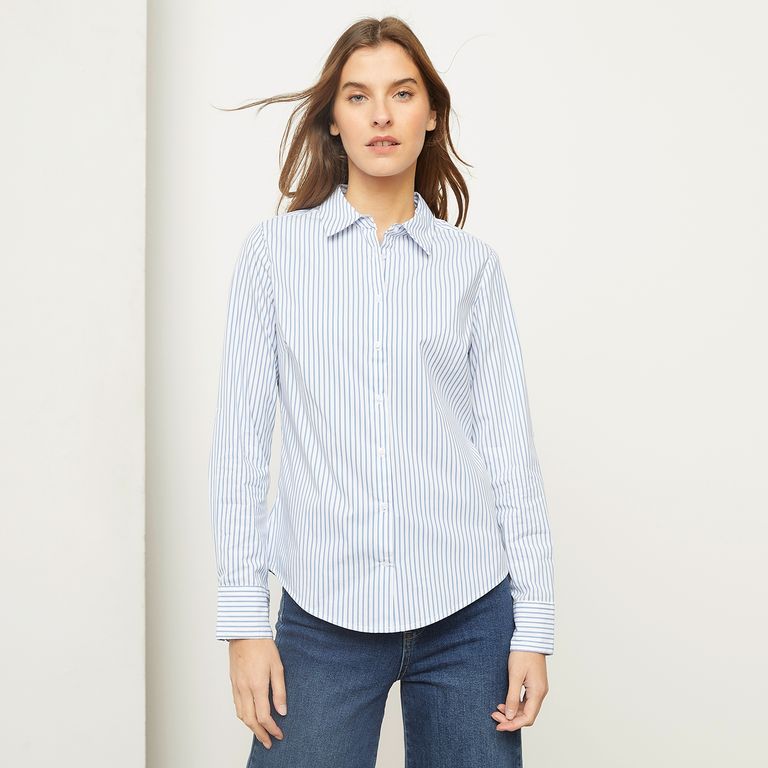 Blusa Rayas Mujer