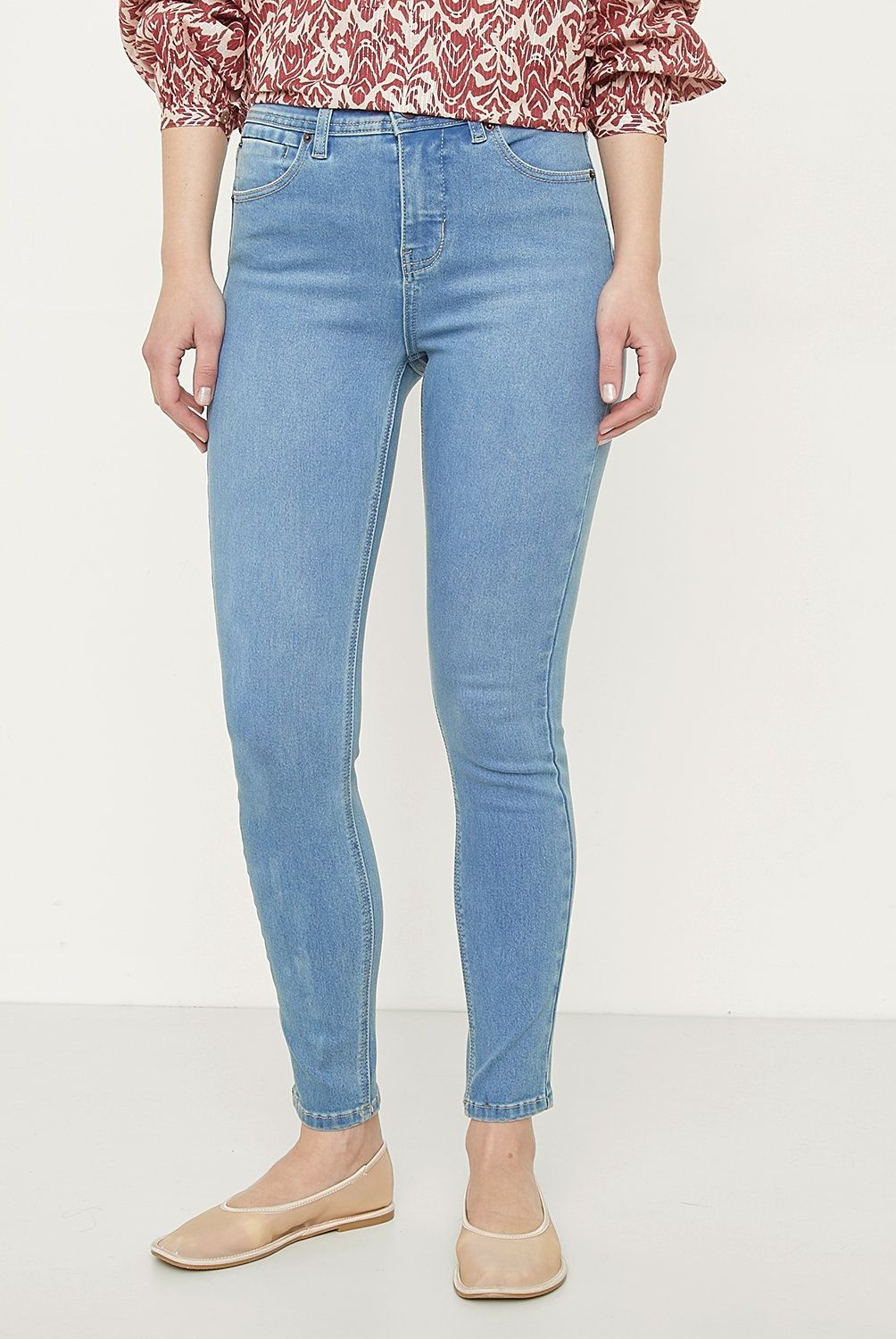 UNIVERSITY CLUB - Jeans Skinny Tiro Alto Mujer University Club