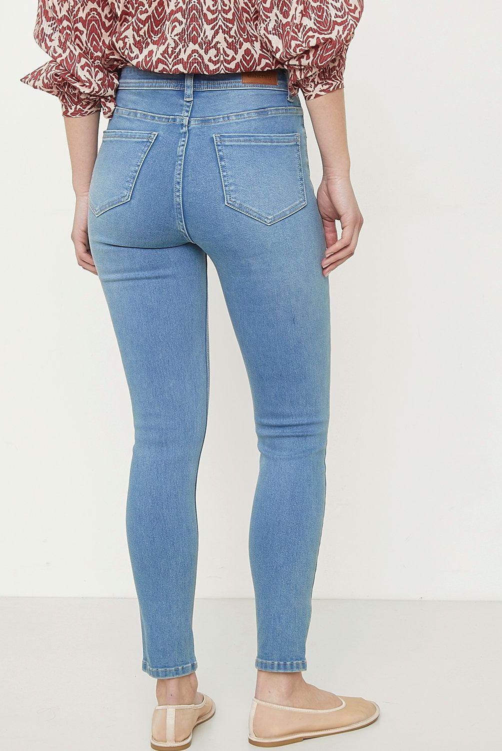 UNIVERSITY CLUB - Jeans Skinny Tiro Alto Mujer University Club