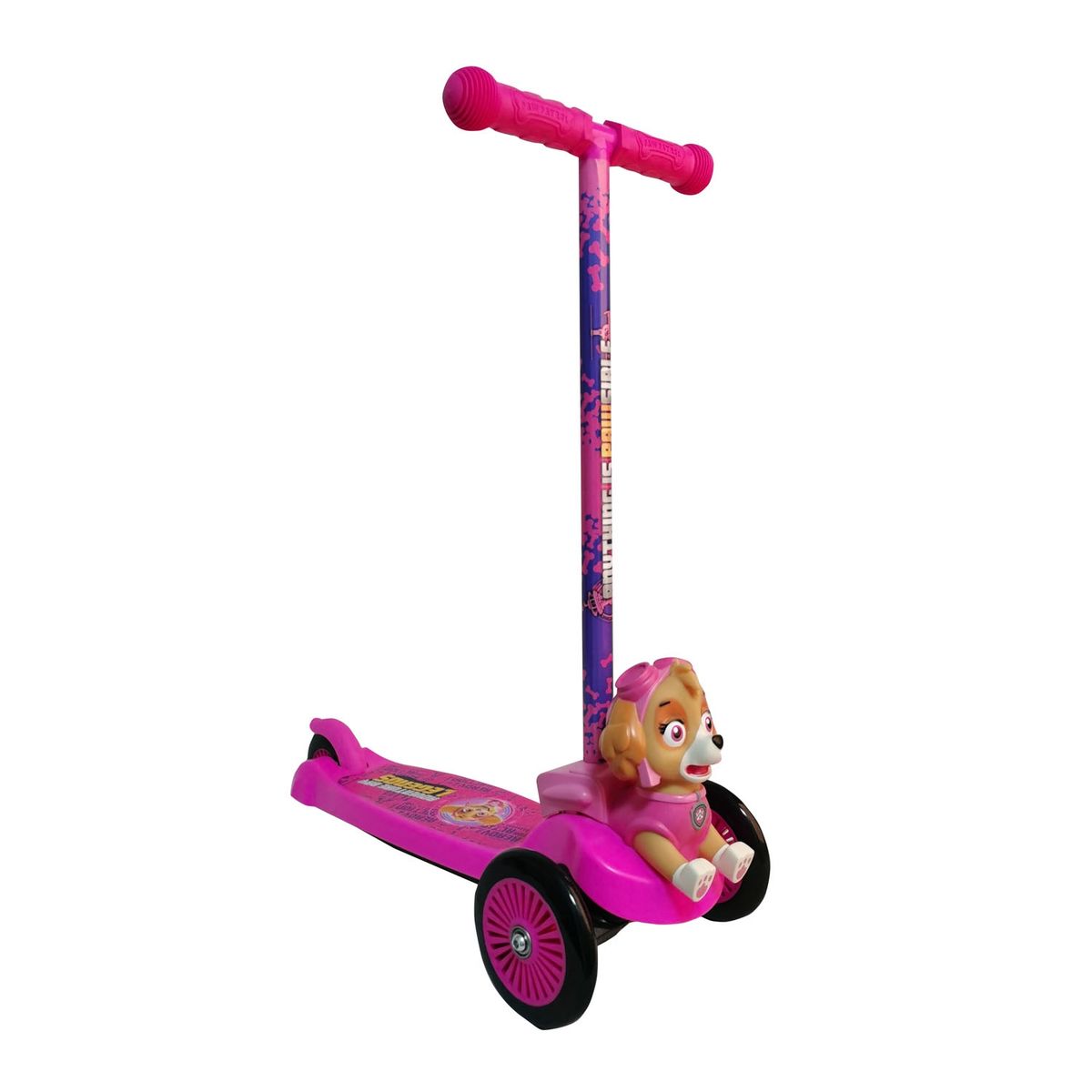 PAW PATROL - Scooter Paw Patrol Rosado Skye 3 Ruedas