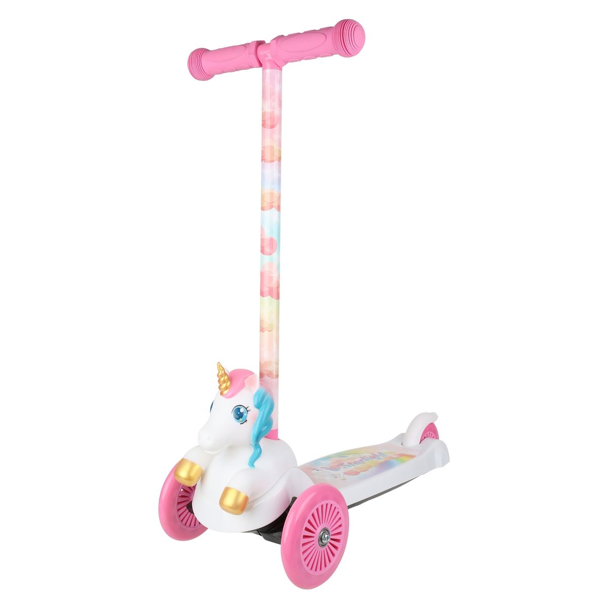 DIMENSIONS - Scooter 3 Ruedas Unicornio Dimensions