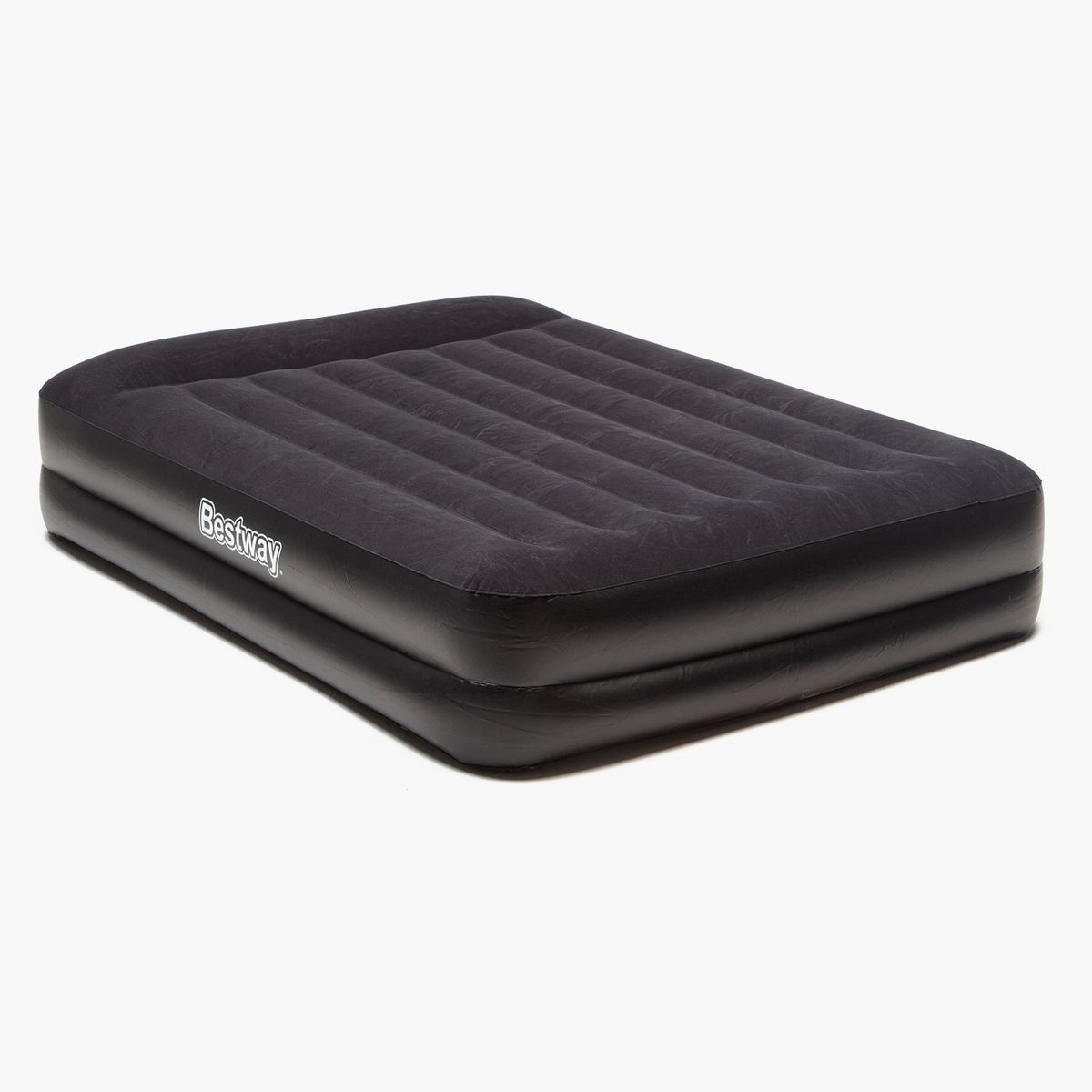 BESTWAY - Colchoneta Inflable 2 Plazas Con Inflador Eléctrico Bestway