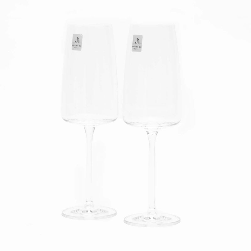 SCHOTT ZWIESEL - Set 2 Copas Champaña Cristal 388 Ml Vivid Sens Schott Zwiesel
