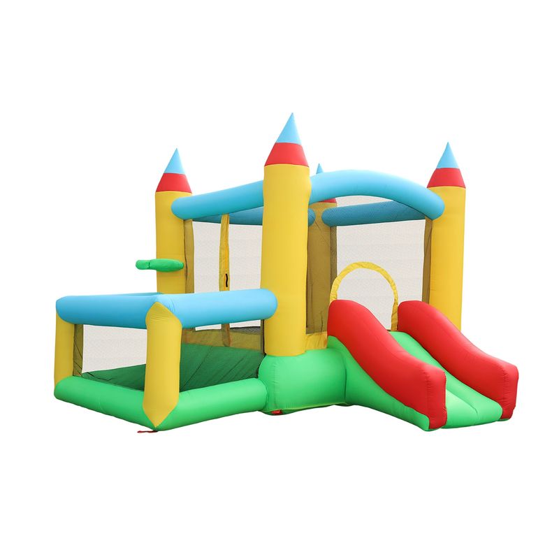 SCOOP - Castillo Inflable Deluxe + Resbalin